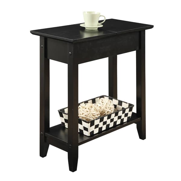 Convenience Concepts American Heritage End Table with Shelf