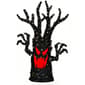 National Tree 48in. Pre-Lit Frightening Face Halloween Tree - image 1