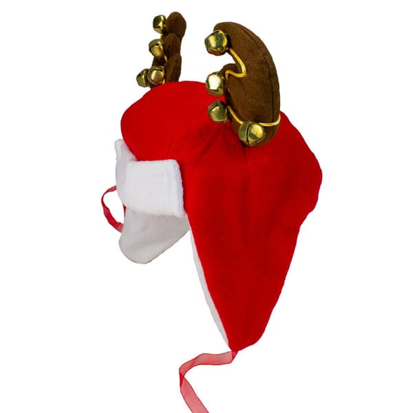 Northlight Seasonal  Christmas Hat with Jingle Bell Antlers