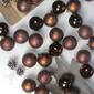 Northlight Seasonal 60ct. Mocha Christmas Ball Ornaments - image 2