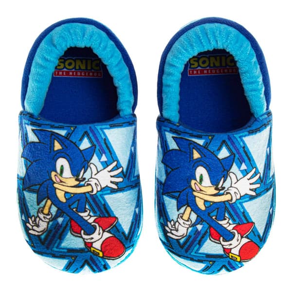 Little Boy SEGA Sonic the Hedgehog Dual Sizes Slippers - image 