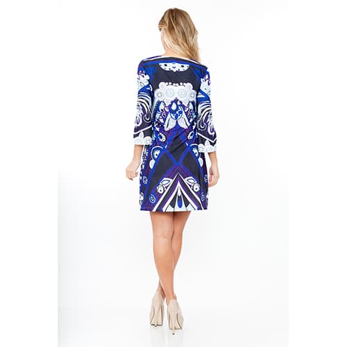 Womens White Mark Viola Short Sheath Dress