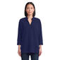 Womens Jones New York 3/4 Sleeve Johnny Collar W Pearl Stitch Se - image 1