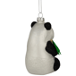 Northlight Glittered Panda Bear Glass Christmas Ornament - image 5