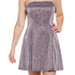 Juniors Crystal Doll Color Shift Removable Straps Mini A-Line - image 3