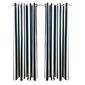 Commonwealth&#40;tm&#41; Seascapes Black Stripe Grommet Panel Pair - image 1