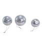 Kurt S. Adler 20pc. Shiny Silver Glass Ball Ornaments - image 3