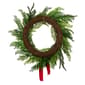 National Tree Christmas Cottage 24in. Artificial Christmas Wreath - image 2