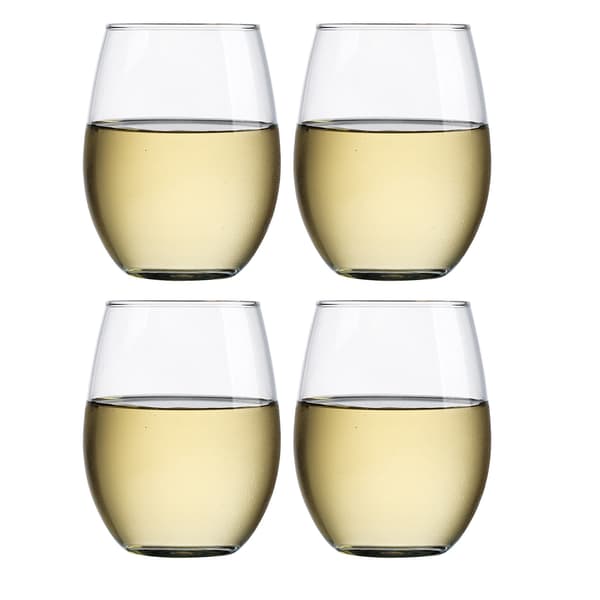 Home Essentials Basic 15oz. Craft Wine Glasses - Set of 4 - image 