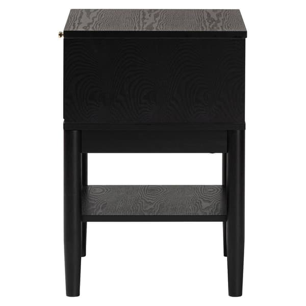 Baxton Studio Shirin Mid-Century Wood Nightstand