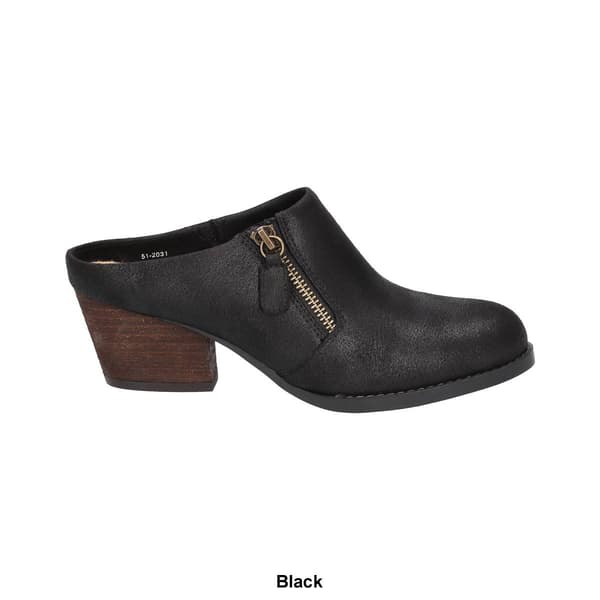 Womens Bella Vita Carlene Chunky Heel Mules