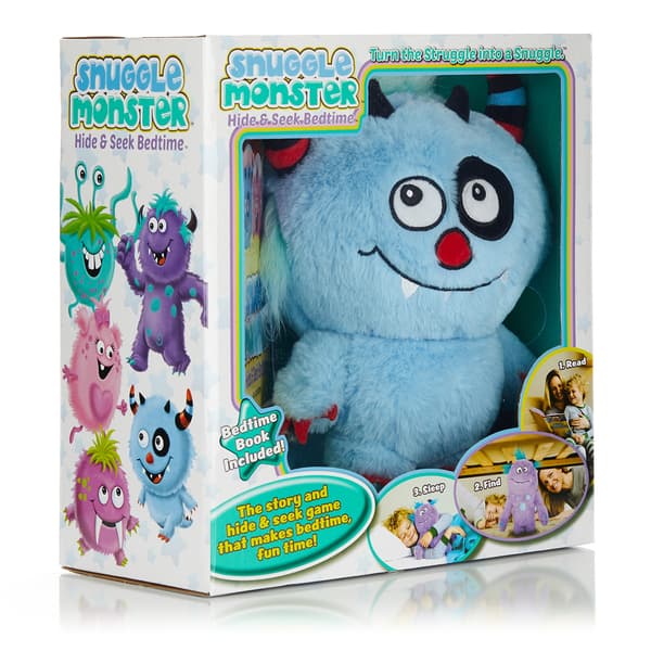 Continuum Games Blue Snuggle Monster Hide & Seek Bedtime