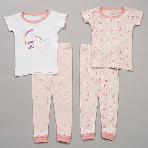 Toddler Girl floral THREADS&#40;R&#41; 4pc. Dream Short Sleeve Pajama Set - image 