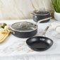BergHOFF Essentials 5pc. Nonstick Black Cookware Starter Set - image 1