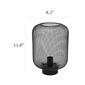 Simple Designs Metal Industrial Table Lamp w/Mesh Shade - image 4