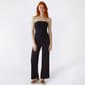 Juniors Madden Girl Knit Dobby Strapless Vest Jumpsuit - image 1