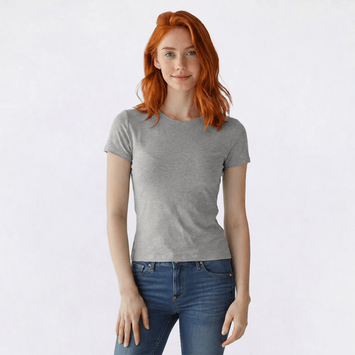 Juniors 7th & Hudson Double Layer Crew Neck Tee
