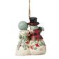 Jim Shore Heartwood Creek Snowman Mr&amp;Mrs Christmas Ornament - image 3