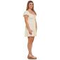 Juniors Trixxi Floral Puff Short Sleeve Tie Front Sundress - image 4