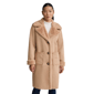 Womens NVLT Long Sueded Coat with Faux Fure Lining - image 1