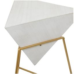 9th & Pike® Black Metal Modern Accent Table