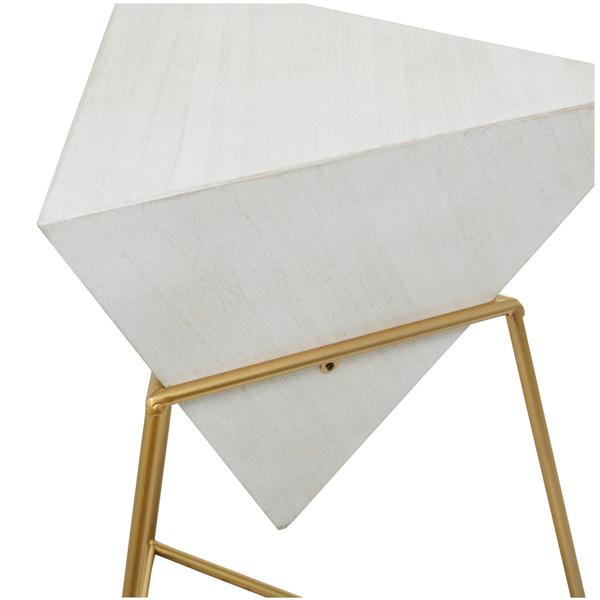 9th & Pike® Black Metal Modern Accent Table
