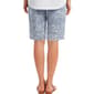Womens Briggs Abstract Split Hem Bermuda Shorts - image 2