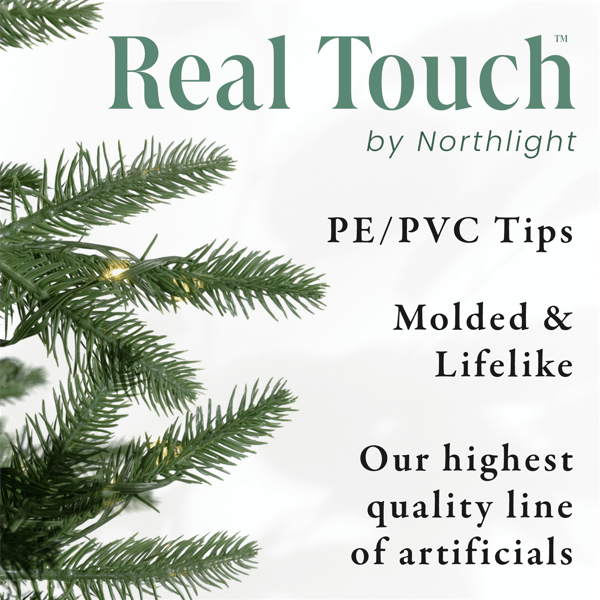 Northlight Real Touch™ 6.5ft Pre-Lit Mountain Pine Christmas Tree