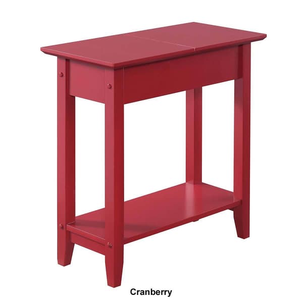 Convenience Concepts American Heritage End Table with Shelf