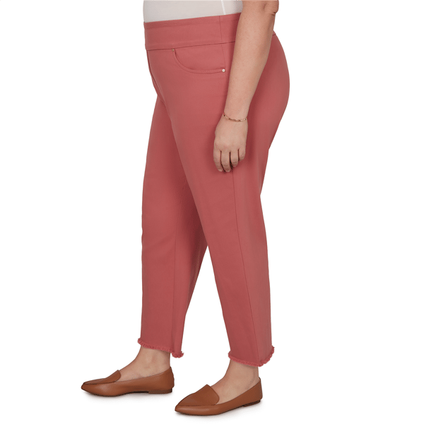 Plus Size Alfred Dunner Camden Market Rosewood Pull On Jeans