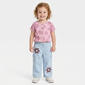 Toddler Girl Penelope Mack(tm) Flower Top & Wide Leg Cargo Set - image 1
