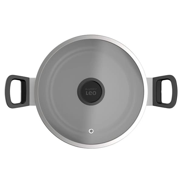 BergHOFF Leo Glints Nonstick Ceramic 9.5in. Stockpot w/ Glass Lid