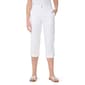 Womens Gloria Vanderbilt Cargo Capri With Flex Waist - image 1