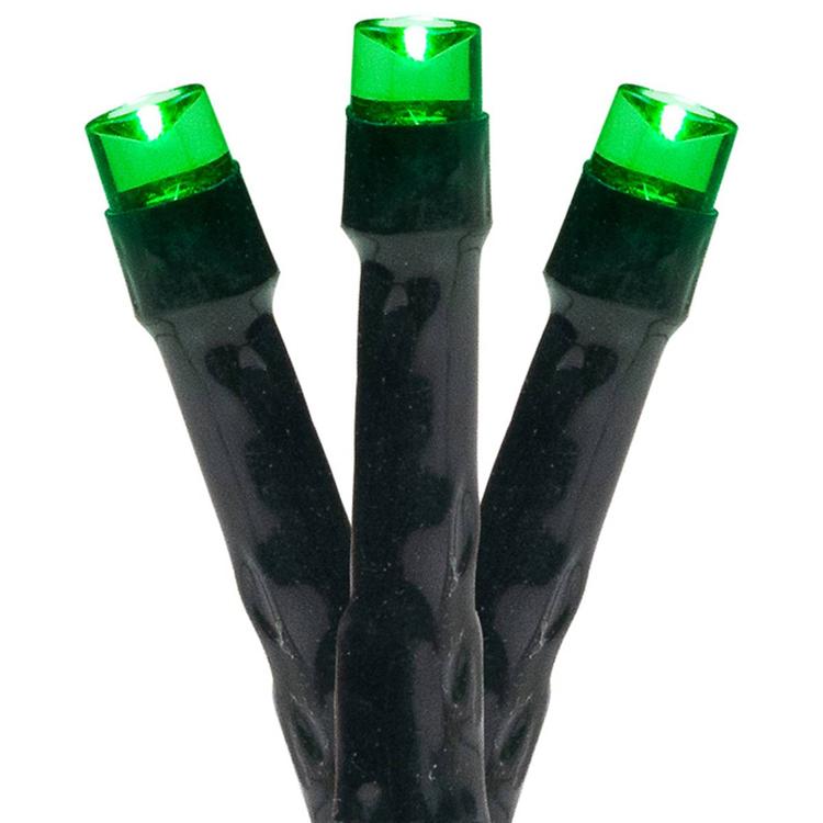 Northlight Seasonal 20ct. Black Wire Green LED Christmas Lights