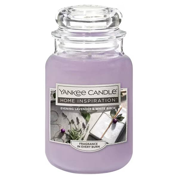 Yankee Candle(R) Evening Lavender White Birch 19oz. Jar Candle - image 