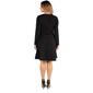 Plus Size 24/7 Comfort Apparel Long Sleeve Shift Dress - image 2