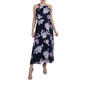 Plus Size Robbie Bee Sleeveless Halter Floral Maxi Dress - image 1