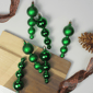 Northlight 6ct. Green Shiny & Matte Christmas Ornaments - image 3