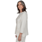 Petite Alfred Dunner Good To Go 3/4 Sleeve Stud Swirls Sweater - image 4