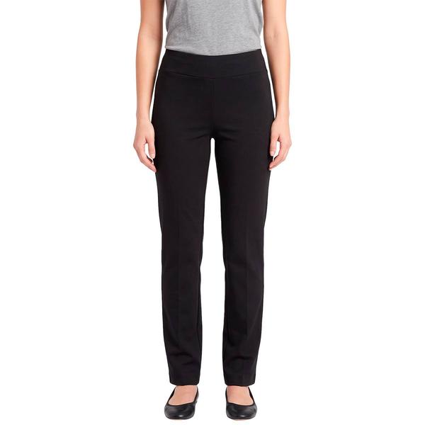 Womens Briggs Twill Knit Ponte Straight Leg Casual Pants - image 