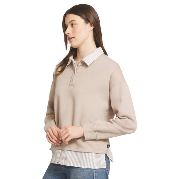 Womens LANDS’ END® Long Sleeve Two in One Sweater