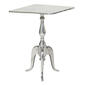 9th & Pike&#40;R&#41; Silver Aluminum Tapered Accent Table - image 1