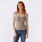 Juniors No Comment Spaghetti Strap Tank Top w/ Mold Cup - image 4