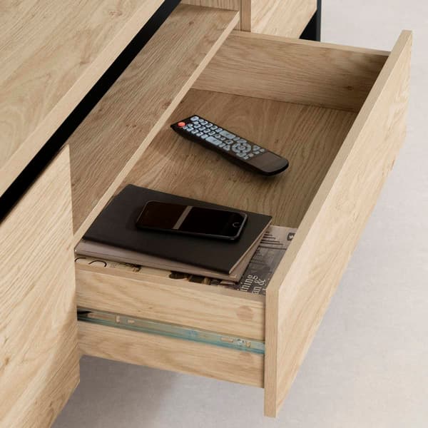 South Shore Munich Natural Oak TV Stand