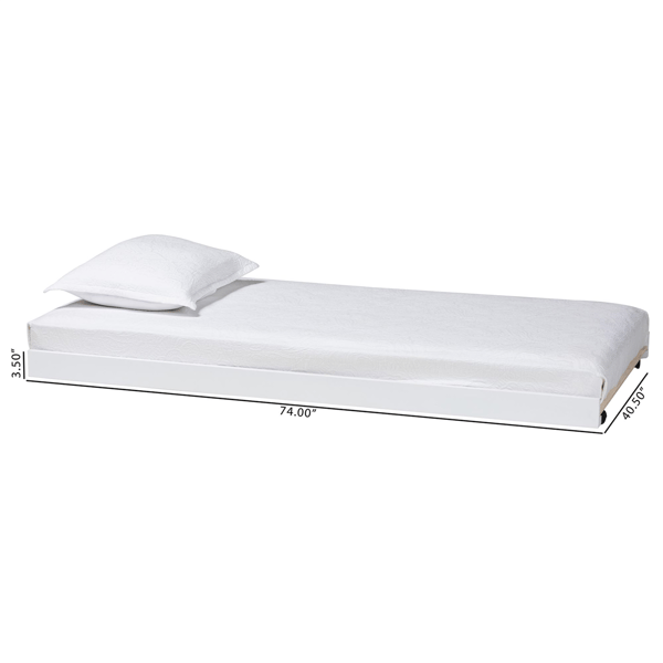Baxton Studio Lucera Trundle
