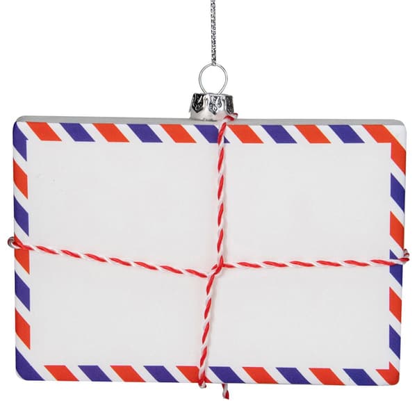 Northlight Seasonal USPS Dear Santa Glass Envelope Ornament