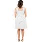 Juniors Plus Emerald Sundae Tie Back Mini A-Line Dress - image 3