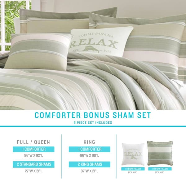 Tommy Bahama Serenity 5pc. Comforter Set