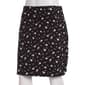 Petite Briggs 20in. Floral Print Millennium Skort-Lavender - image 1