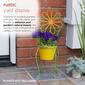 Alpine 24in. Yellow Flower Planter w/ Stand - image 9